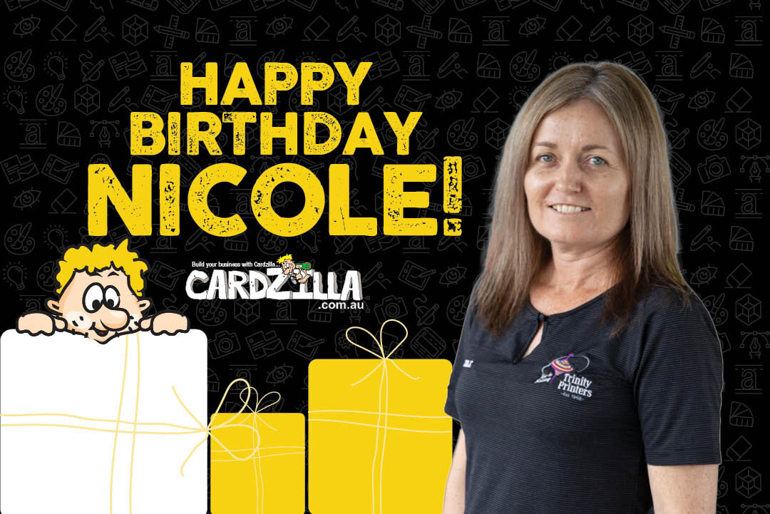 Cardzilla Nicole Staff Birthday